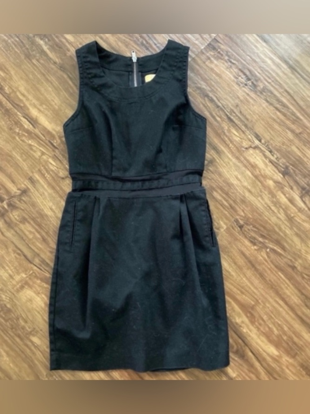 princess vera wang Black Sleeveless Mini Sheath Dress Size 1
